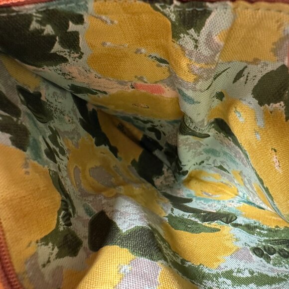 Hobo Lauren Wallet Clutch Genuine Leather Magnetic Double Frame Kiss Lock - Picture 4 of 12